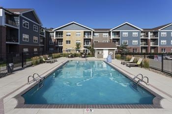Heated salt water pool